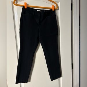 Loft 4P Black Skinny Ankle Pants